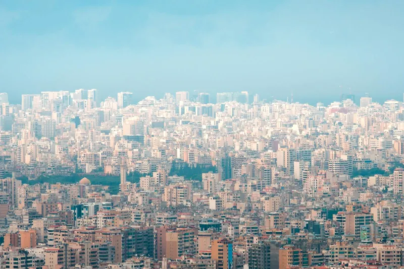 Vue sur Beyrouth